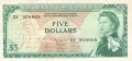 East Caribbean 5 Dollars, (1965-)